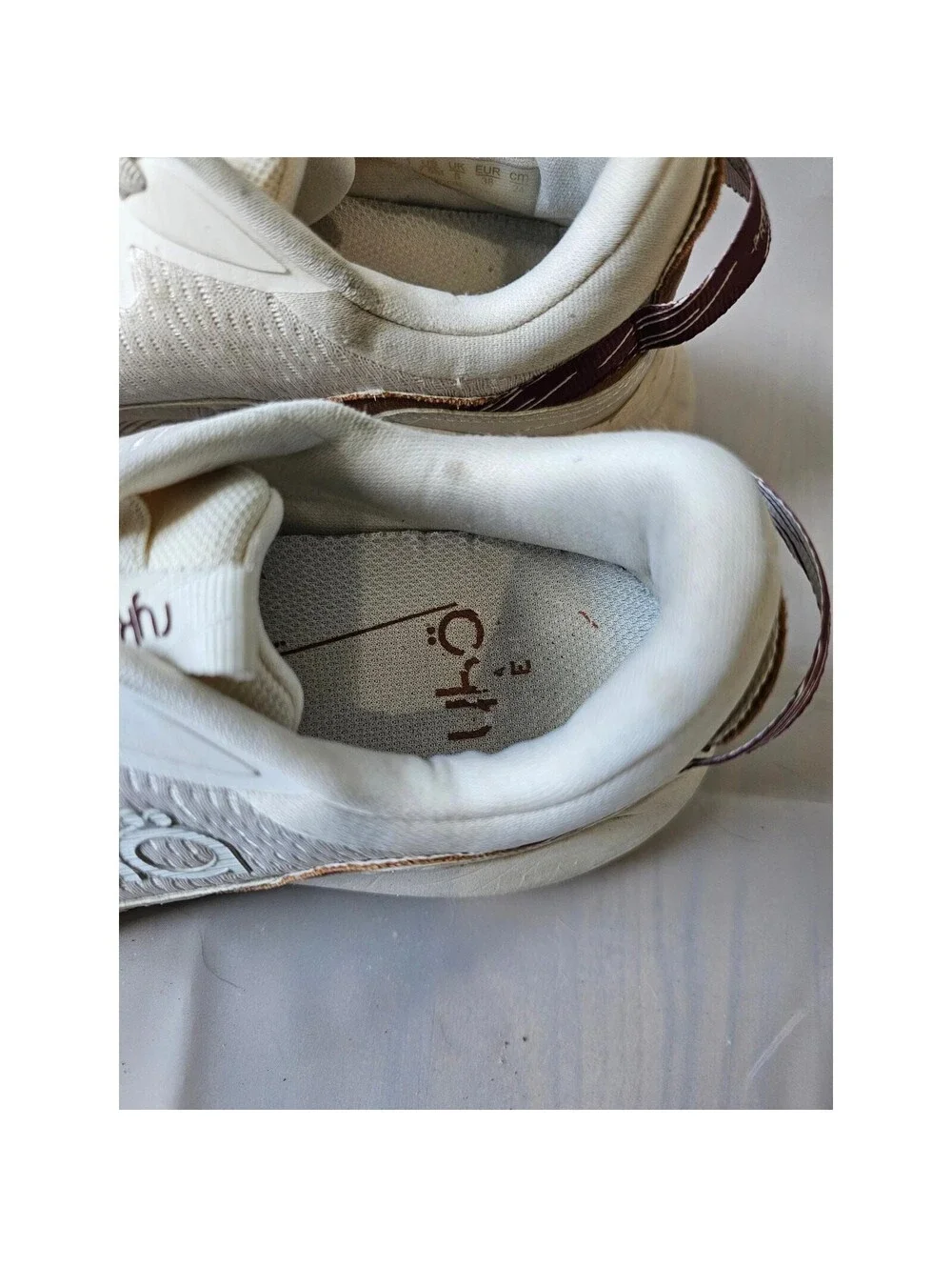 Ryka Athletic Shoes Women’s 7.5 White Maroon Running Training Sneakers